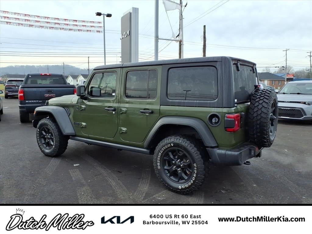 2022 Jeep Wrangler Unlimited Willys