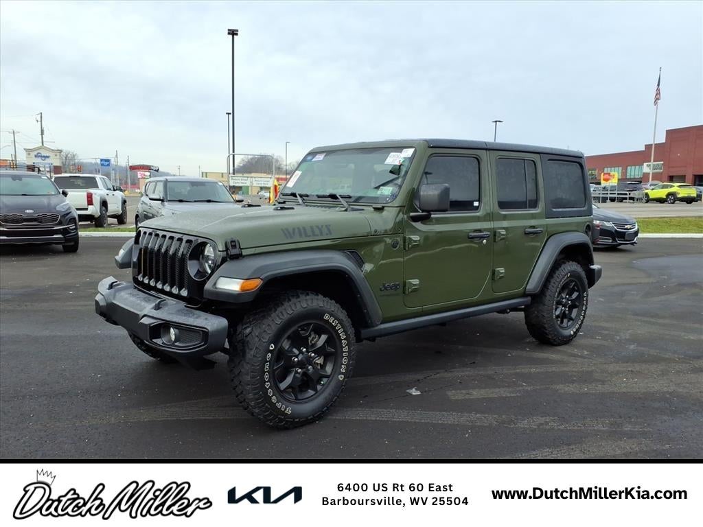 2022 Jeep Wrangler Unlimited Willys