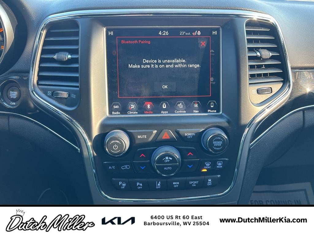 2018 Jeep Grand Cherokee Trailhawk