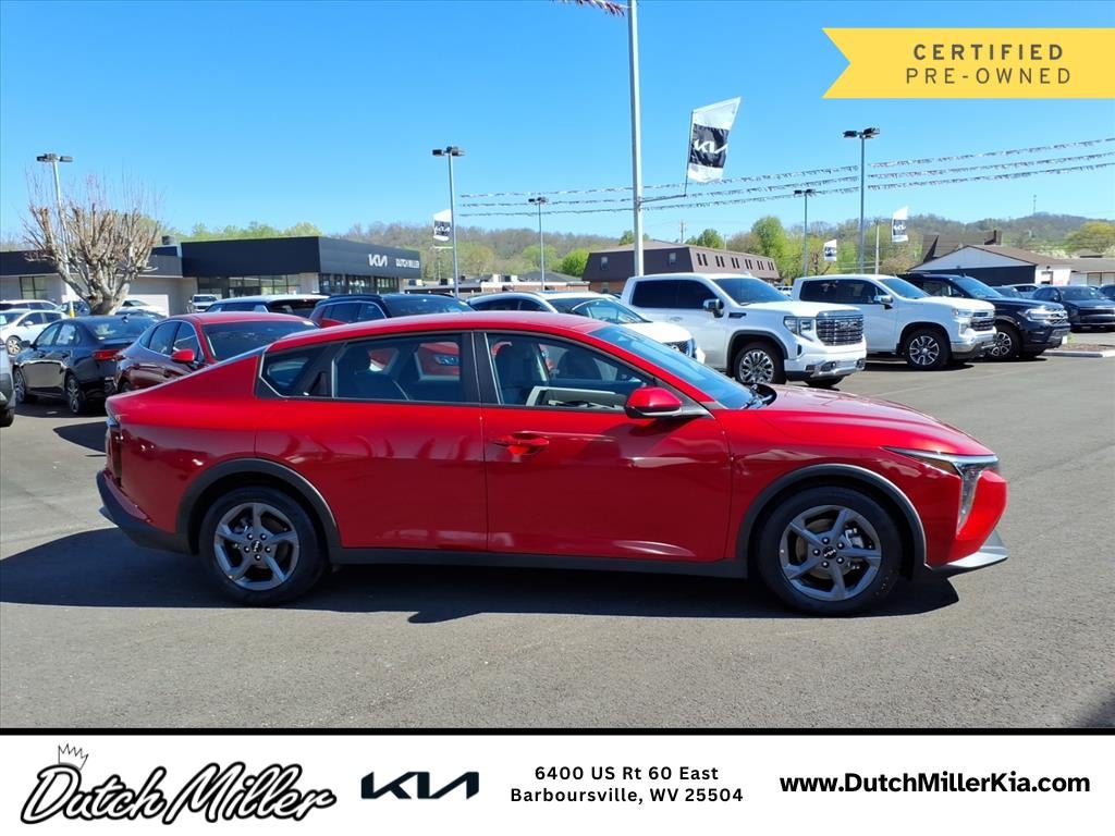 Certified 2025 Kia K4 LXS with VIN 3KPFT4DE8SE031439 for sale in Barboursville, WV