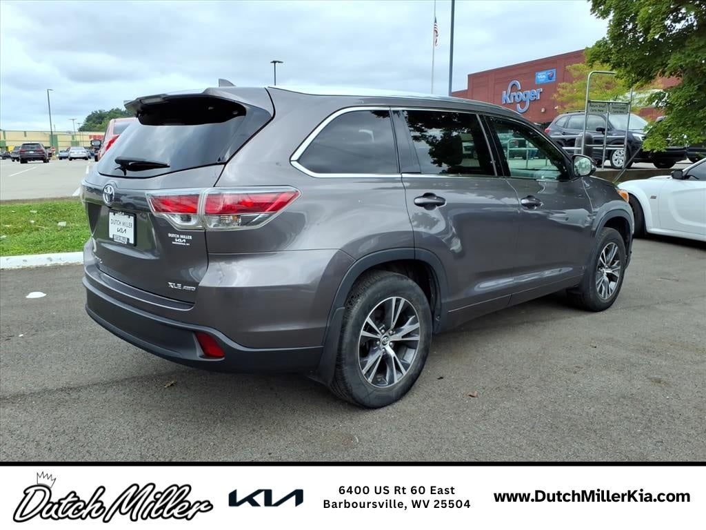 2016 Toyota Highlander XLE