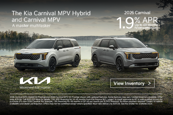 Kia Carnival and Carnival Hybrid