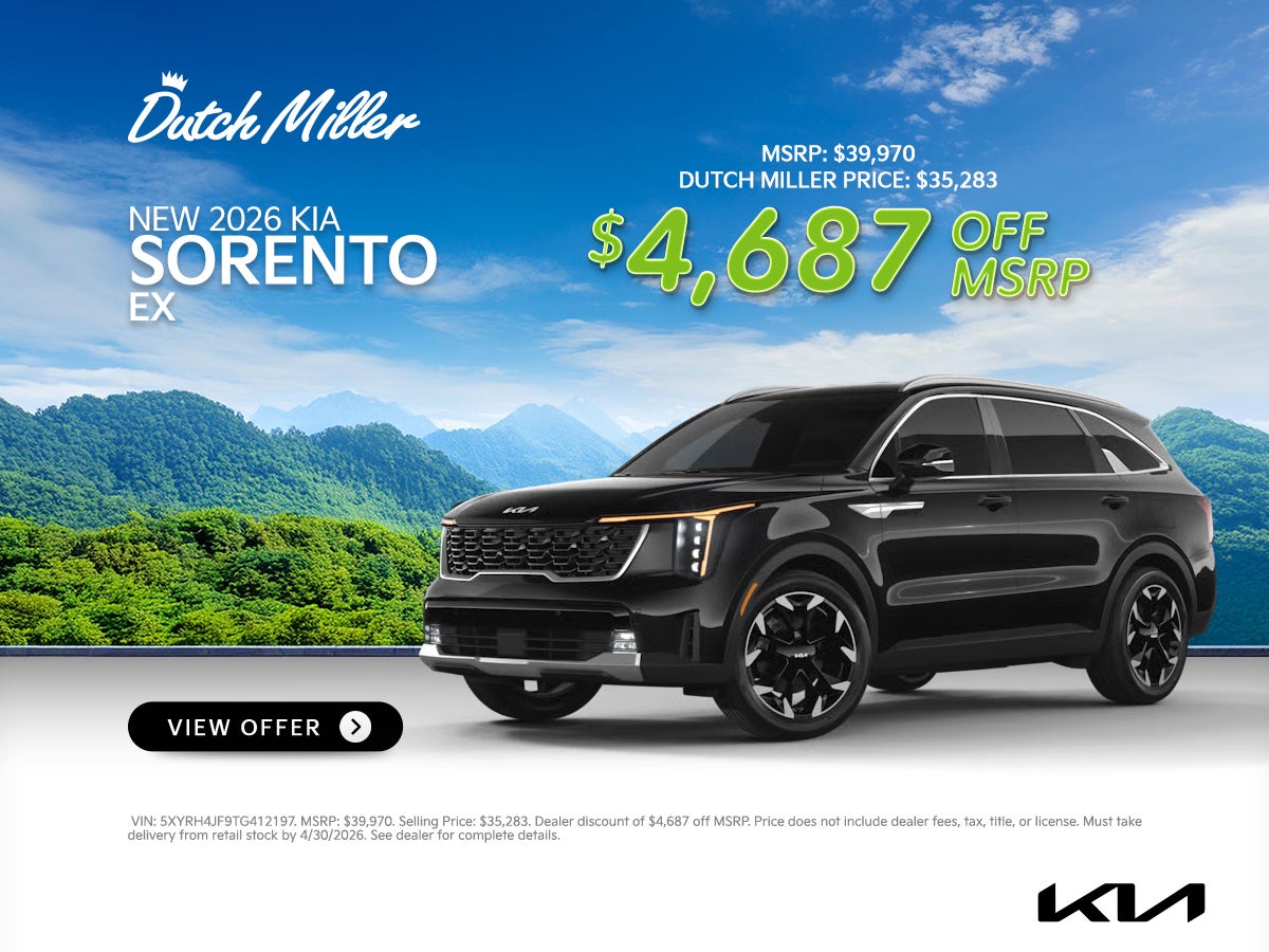 2026 Kia Sorento EX