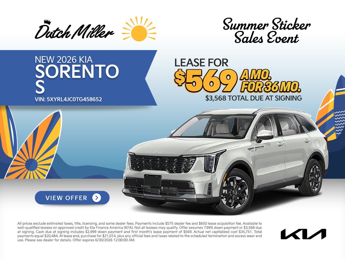 New 2026 Kia Sorento