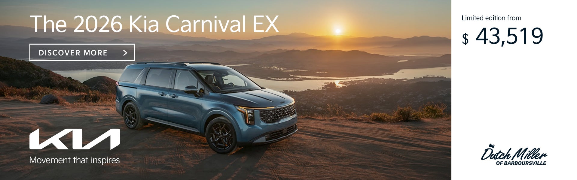 2026 Kia Carnival EX