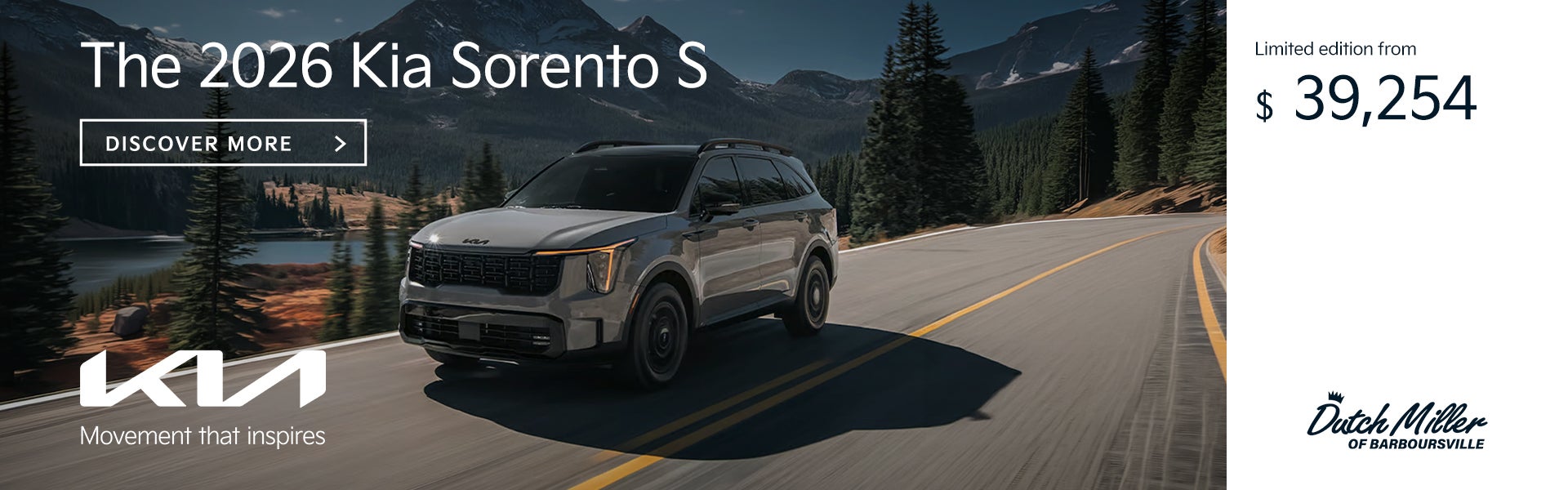 2026 Kia Sorento S
