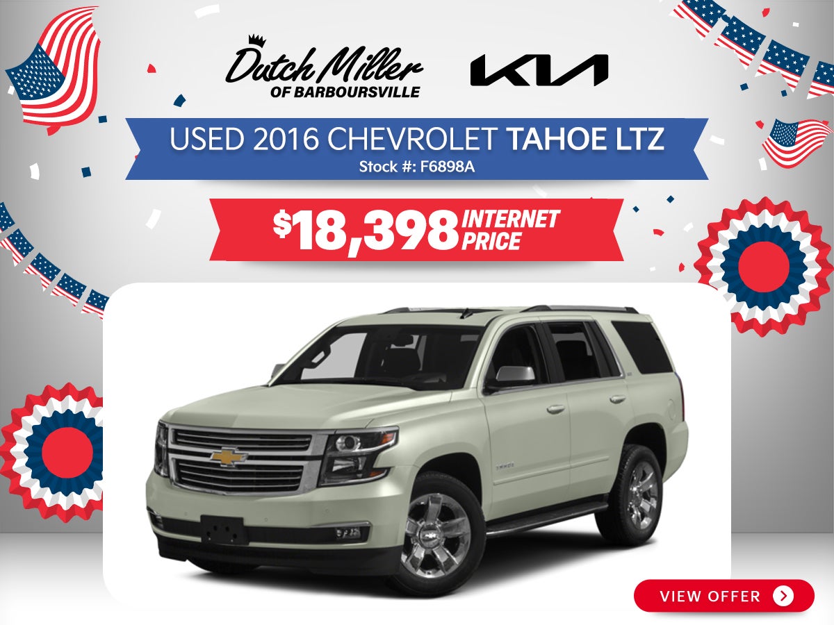 PRE-OWNED 2016 CHEVROLET TAHOE LTZ SPECIAL