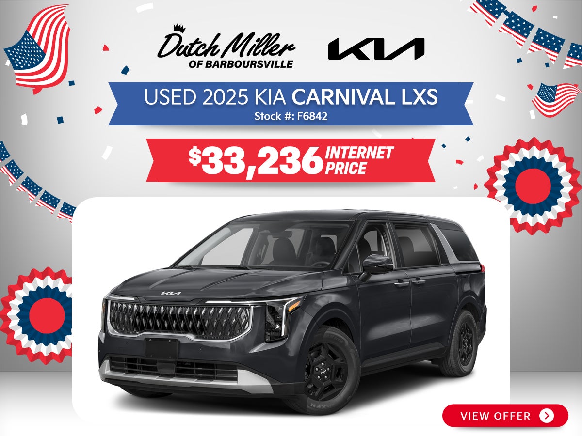 PRE-OWNED 2025 KIA CARNIVAL LXS SPECIAL