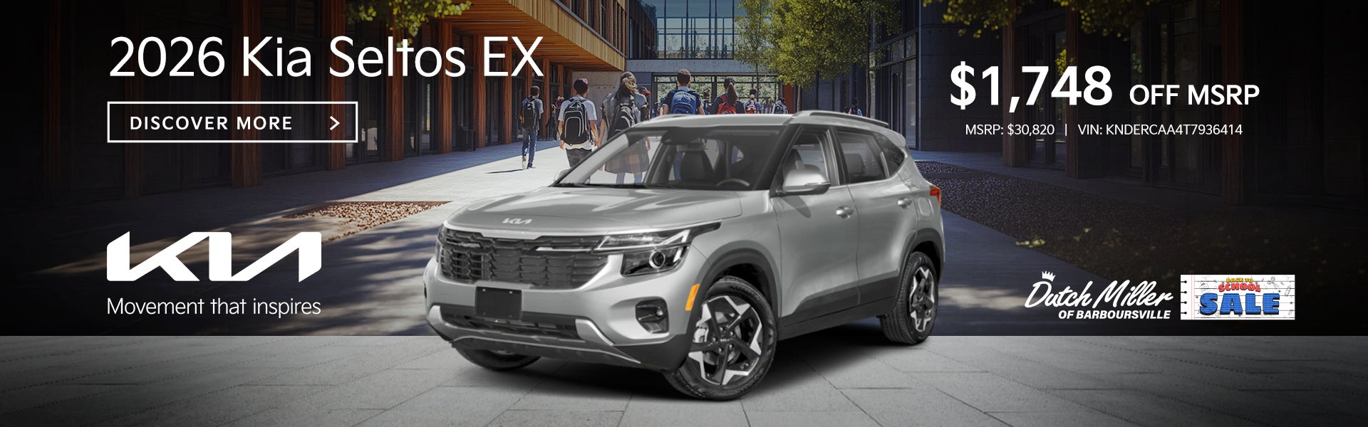 NEW 2026 KIA SELTOS EX!