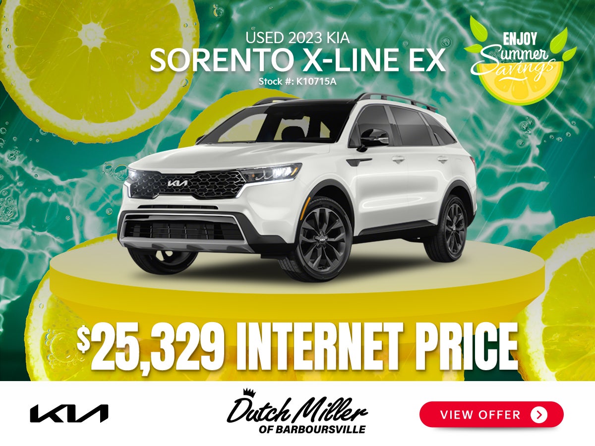 PRE-OWNED 2023 KIA SORENTO X-LINE EX SPECIAL