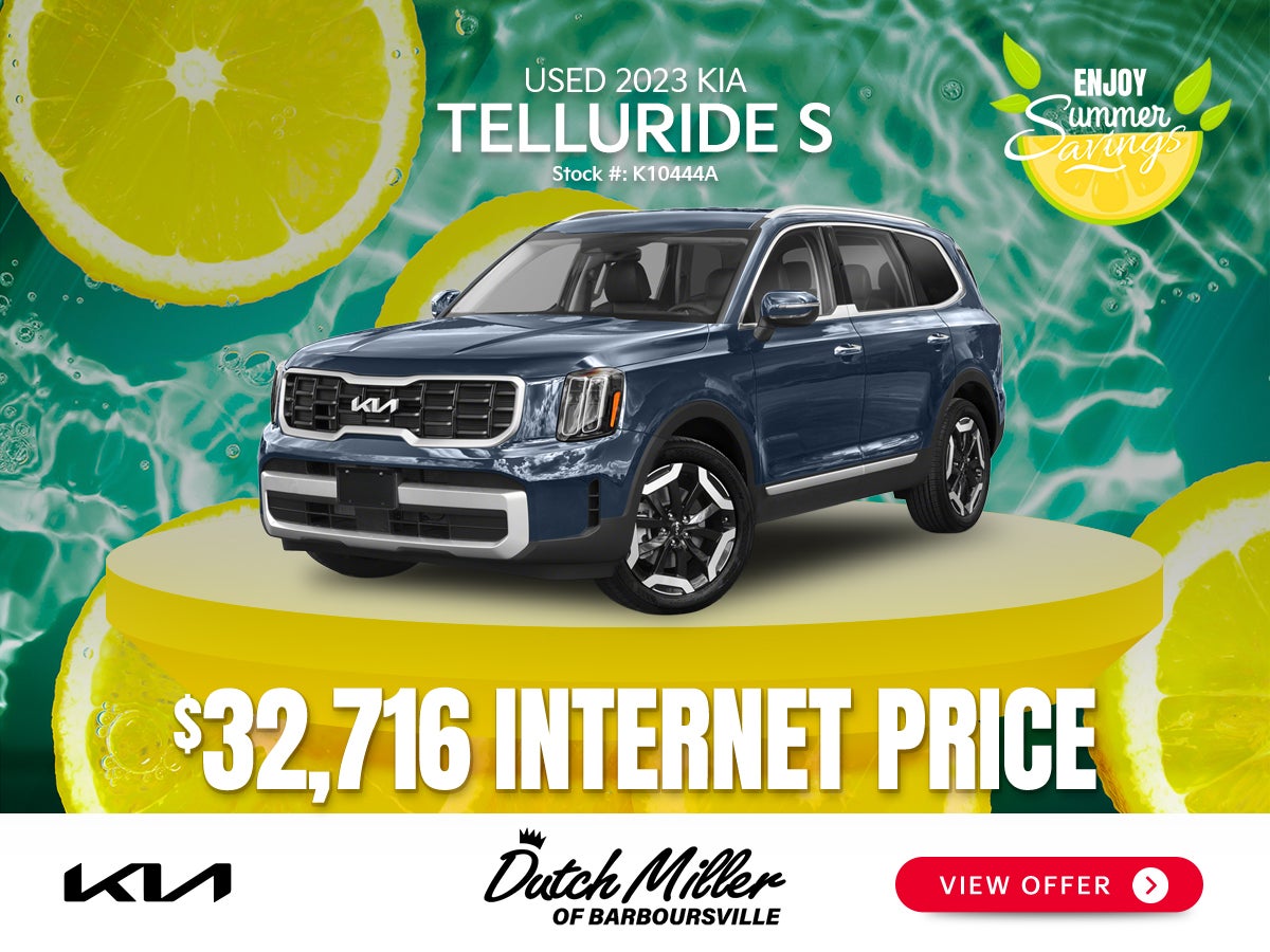PRE-OWNED 2023 KIA TELLURIDE S SPECIAL