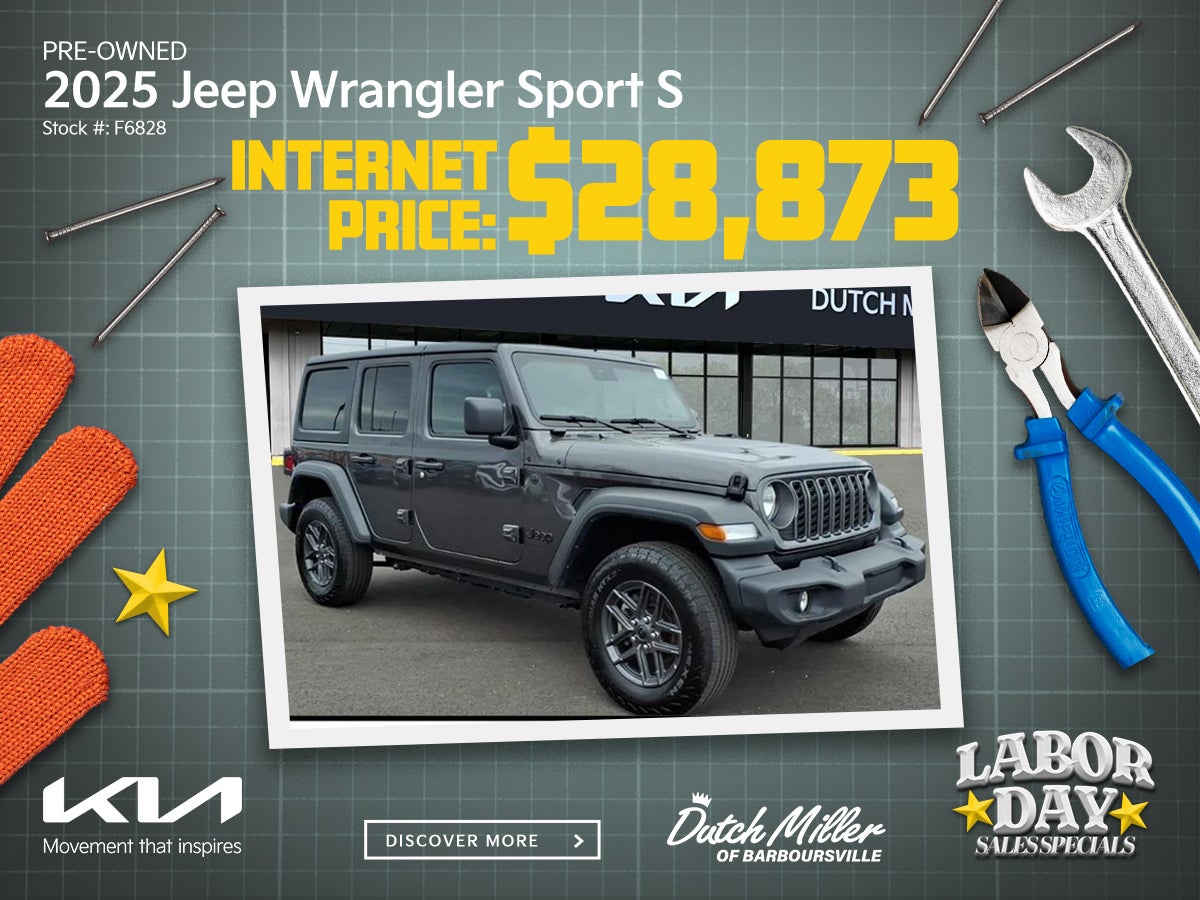 2025 Jeep Wrangler Sport S
